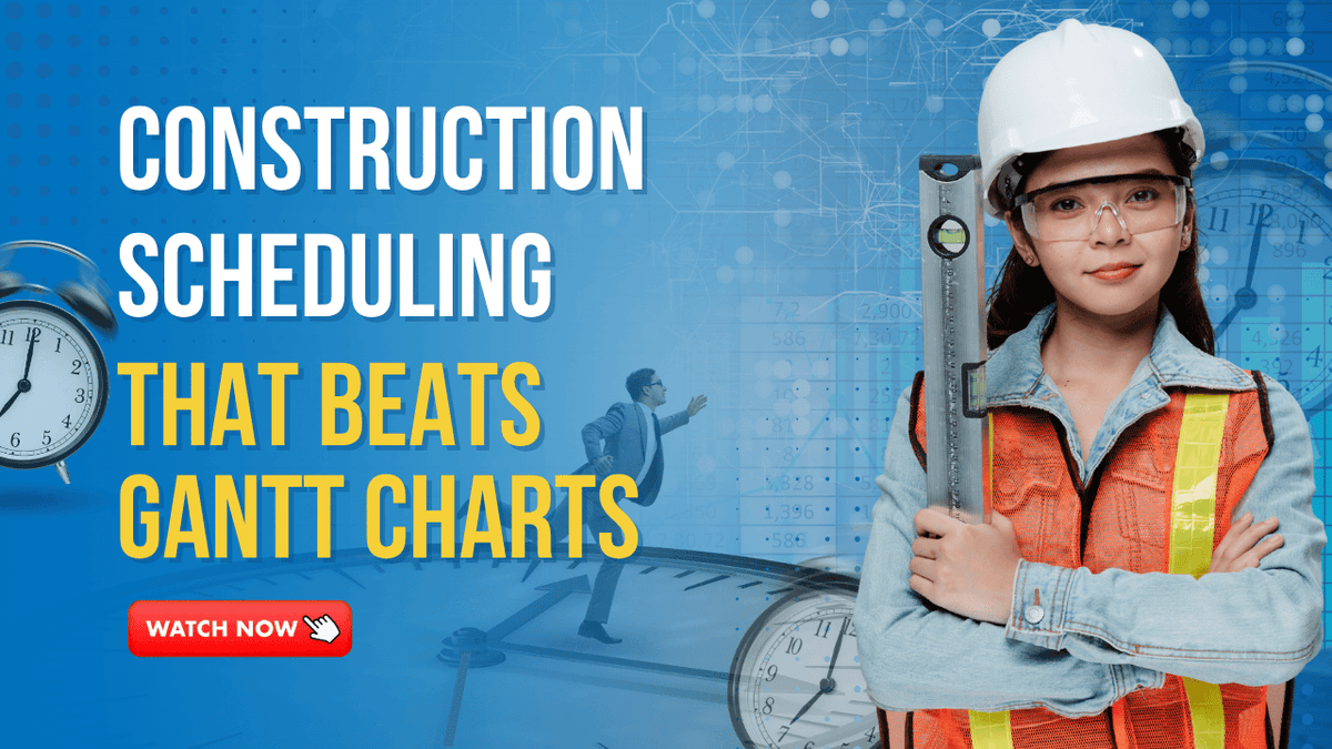 A Construction Scheduling Method That Beats Gantt Charts